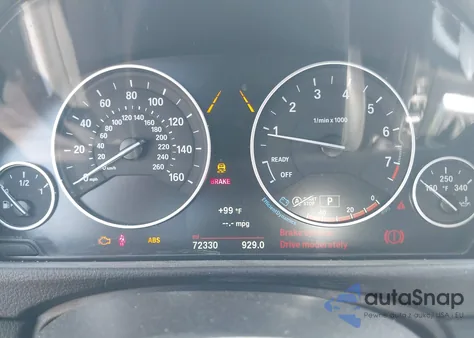 2016 BMW 335I Gran Turismo xDrive z USA, uszkodzony, nr VIN WBA3X9C51GD869582